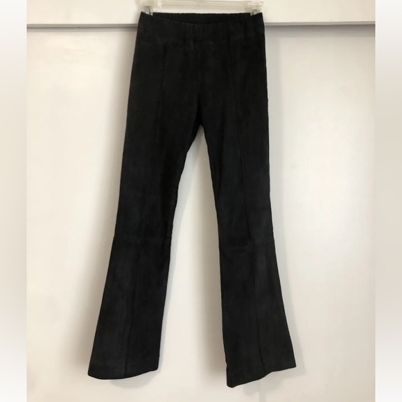 THE ROW LAMBSKIN SUEDE BOOTCUT PANT SIZE XS - Picture 10 of 13